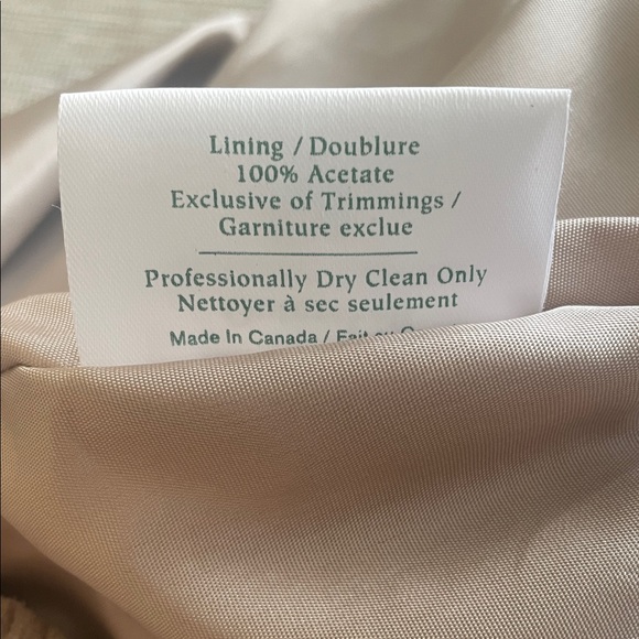 Vintage Danier Nude Suede Leather Midi Pencil Skirt Size 18 - Picture 12 of 16